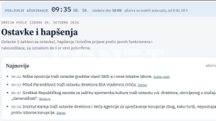Raspadsistema.com o hapšenjima 